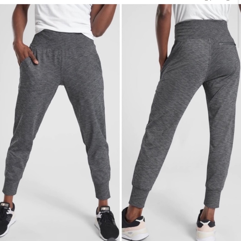 Athleta Venice Jogger Pants Grey MT